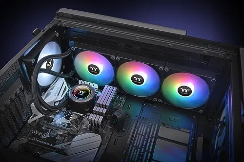 THERMALTAKE TH420 V2 A-RGB Sync - Watercooling AIO - 3x140mm - vue 6