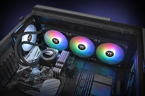 THERMALTAKE TH420 V2 Ultra A-RGB Sync - Watercooling AIO - 3x140mm - vue 7