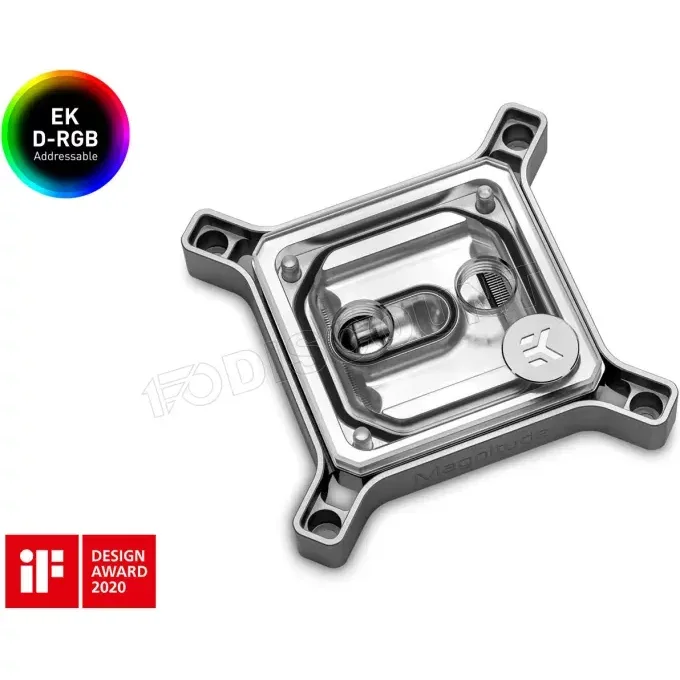 EK Water Blocks EK-Quantum Magnitude D-RGB 115x Nickel + Plexi