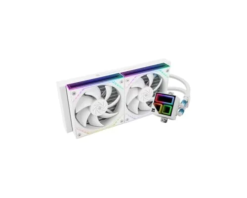 Watercooling AIO - THERMALRIGHT - Frozen Infinity 240 - Blanc - Ventilateurs 2x120mm ARGB - Compatibilité Intel et AMD - vue 3