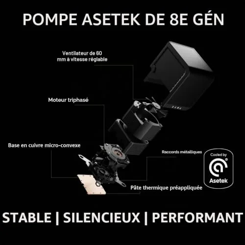 Watercooling AIO - Tryx - Panorama - Écran incurvé 65 2K - Pompe GEN - Installation facile - vue 3