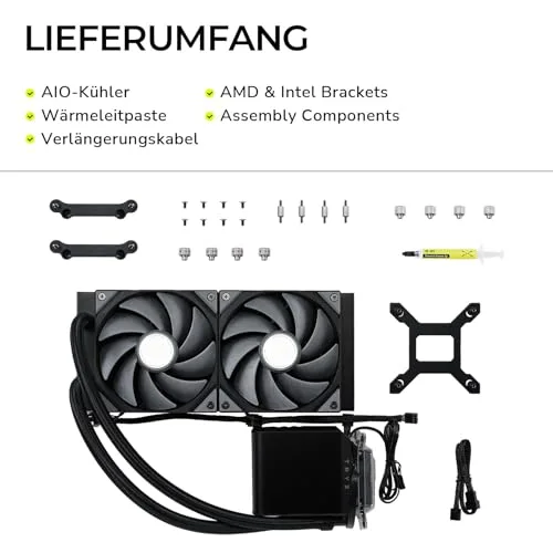 Watercooling AIO - Tryx - Panorama - Écran incurvé 65 2K - Pompe GEN - Installation facile - vue 8