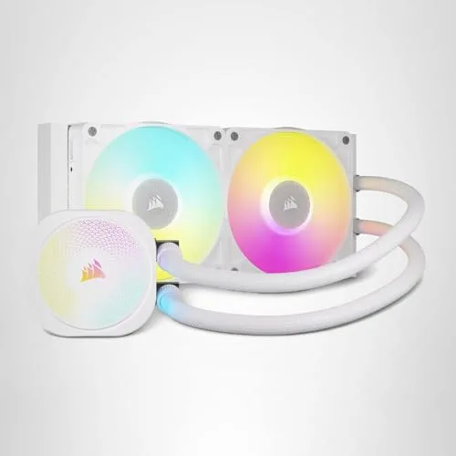 Watercooling - CORSAIR - iCUE LINK TITAN 240 RX - RGB - Blanc - vue 8