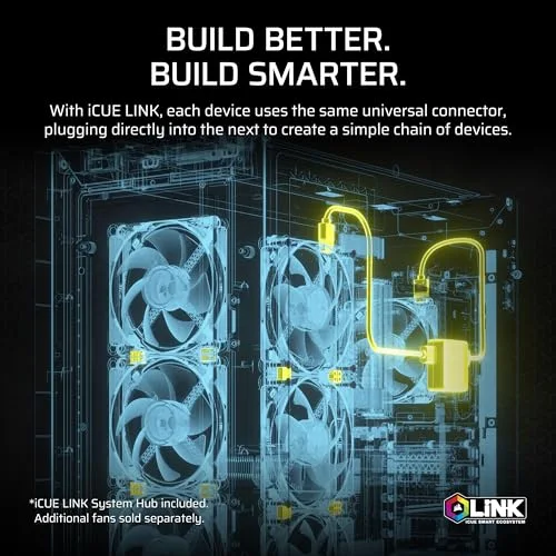 Watercooling - CORSAIR - iCUE LINK TITAN 240 RX - RGB - Noir - vue 5