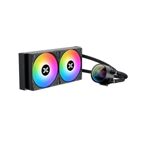 XIGMATEK - Fenix II 240 - Watercooling AIO - Ventilateurs 120mm - ARGB compatible Intel AMD - Noir - vue 2