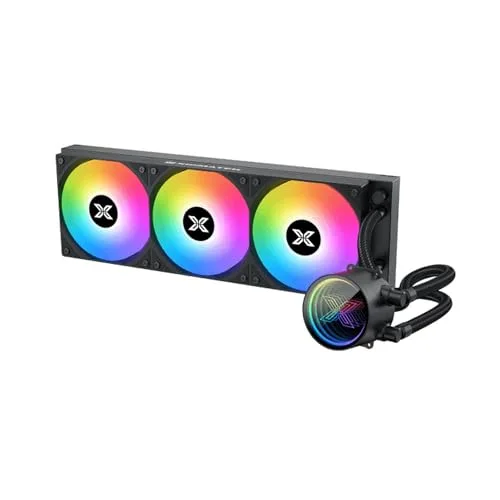 XIGMATEK - Fenix II 360 - Watercooling AIO - Ventilateurs 120mm - Éclairage ARGB compatible Intel AMD - Noir - vue 3