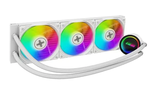 XILENCE - LQ360G.ARGB White - Water Cooling - 120 mm x3 - vue 2